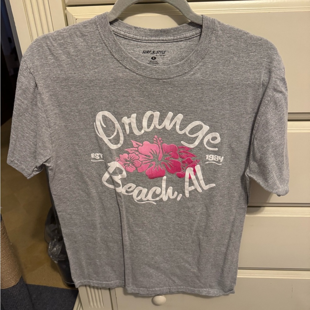 Surf Style Heather Gray T-Shirt